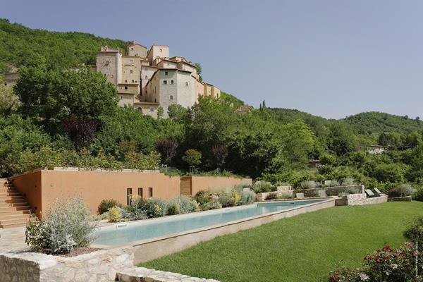 ホテル Castello Di Postignano セッラーノ エクステリア 写真